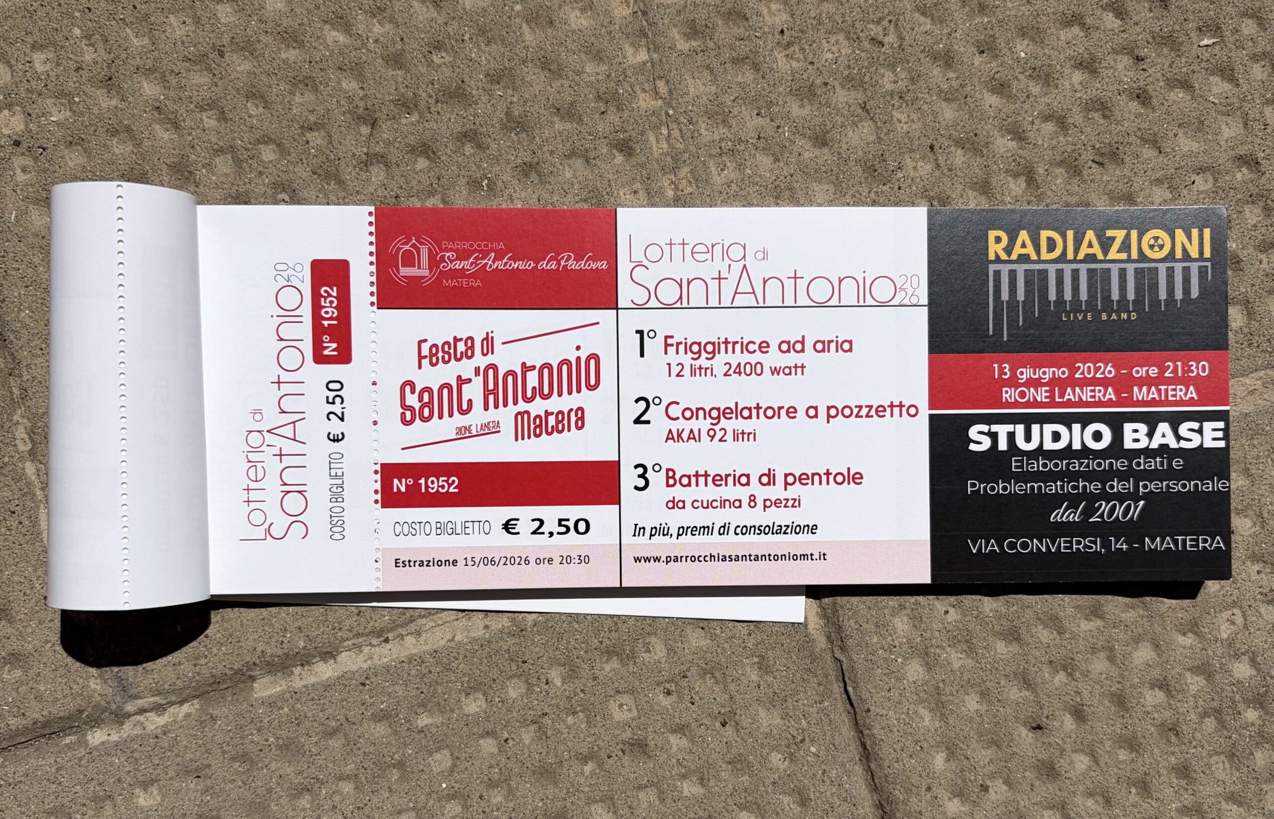 Lotteria di Sant’Antonio 2026